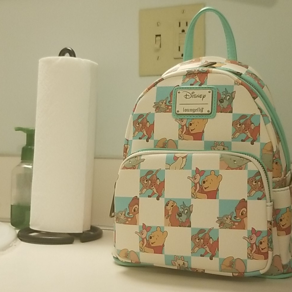 Disney Loungefly Fox and Hound BookBag Mini